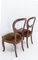 French Napoleon III Exotic Wood & Velvet Chairs, Late 19th Century, Set of 2 6