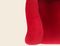 Butacas Mid-Century de terciopelo rojo. Juego de 2, Imagen 4