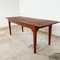 French Antique Ox Blood Red Rustic Country Dining Table 3