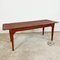 French Antique Ox Blood Red Rustic Country Dining Table 12