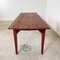 French Antique Ox Blood Red Rustic Country Dining Table, Image 9