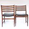 Rosewood Dining Chairs attributed to Kai Lyngfeldt Larsen for Søren Willadsen, 1960s, Set of 4 6