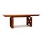 T419/1 WK 458 Brown Dining Table in Wood from WK Wohnen 1