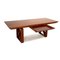 T419/1 WK 458 Brown Dining Table in Wood from WK Wohnen 3