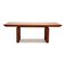T419/1 WK 458 Brown Dining Table in Wood from WK Wohnen 8