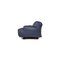 Fiandra Drei-Sitzer Sofa aus Blauem Leder von Cassina 9