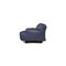 Fiandra Three-Seater Sofa in Blue Leather from Cassina 9