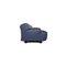 Fiandra Drei-Sitzer Sofa aus Blauem Leder von Cassina 7