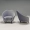 Blue Velvet Cocktail Chairs attributed to Ico & Luisa Parisi, 1950s, Set of 2 2