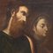 Lombardischer Schulkünstler, Madonna mit Kind und Heiligen, 17. Jh., Öl auf Leinwand, gerahmt 10