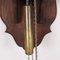 Pendulum Clock in Bronze & Wood 8