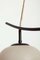 Opaline Globe Suspension Lamp in Japonism style by Jean Rispal, France, 1950s 7