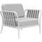 Ribbons White Armchair from Mowee 2