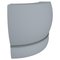Mueble bar de encaje curvado en gris de Mowee, Imagen 1