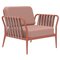 Ribbons Salmon Armchair from Mowee 1