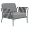 Ribbons Grey Armchair from Mowee 1