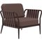 Ribbons Chocolate Armchair from Mowee, Image 2