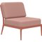 Ribbons Salmon Central Sofa from Mowee 2