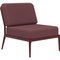 Ribbons Burgundy Central Sofa from Mowee 2