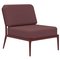 Ribbons Burgundy Central Sofa von Mowee 1