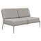 Ribbons Cream Double Central Sofa from Mowee, Image 1