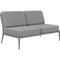 Ribbons Grey Double Central Sofa from Mowee 2