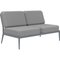 Ribbons Grey Double Central Sofa from Mowee, Image 2