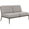 Ribbons Bronze Double Central Sofa from Mowee, Image 2
