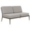 Ribbons Bronze Double Central Sofa from Mowee 1