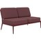 Ribbons Burgundy Double Central Sofa from Mowee, Image 2