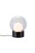 Petite Lampe de Bureau Boule Transparente Blanche de Pulpo 6