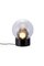 Kleine transparente Boule Tischlampe aus weißem Opalglas von Pulpo 8