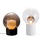 Small Boule Transparent Opal White Table Lamp from Pulpo 10