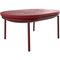 Lace Burgundy 90 Low Table from Mowee, Image 1