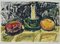 Simon Goldberg, Still Life, Original Monotype, Mid-20th Century 1