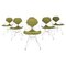 Chrome Wire Bikini Chairs by Eames for Herman Miller, 1960s, Set of 6, Image 1