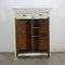 Vintage Brocante Kleiderschrank aus Holz 5