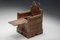 Antiker Sessel aus gebogenem Holz mit Innenfach 3