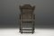 Antique English Armchair in Carved Oak, Image 5