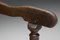 Antiker englischer Armlehnstuhl aus geschnitzter Eiche 11