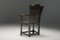 Antique English Armchair in Carved Oak, Image 4