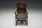 Antique English Armchair in Carved Oak, Image 7