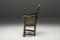 Antique English Armchair in Carved Oak 6