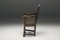 Antique English Armchair in Carved Oak, Image 6