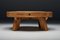 French Rural Coffee Table in Wood, 1950s 6