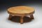 Table Basse Rurale en Bois, France, 1950s 2