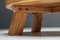 French Rural Coffee Table in Wood, 1950s, Image 9