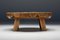 French Coffee Table in Natural Wood, 1950s, Image 3