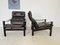 Vintage Swedish Lounge Chairs in Leather by Ebbe Gehl & Soren Nissen, Set of 2, Image 6