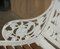 Victorian Nasturtium Pattern Garden Bench from Coalbrookdale, 1870 16